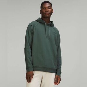 Lululemon City Sweat Pullover Hoodie French Terry Smoked Spruce—Size XXL